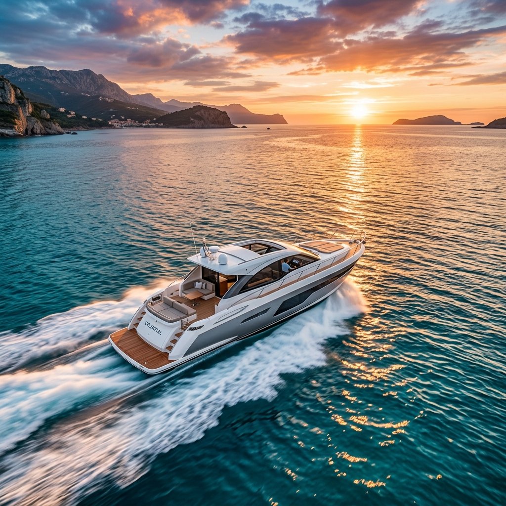 Luxury yacht bow